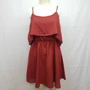 Manito large red dress